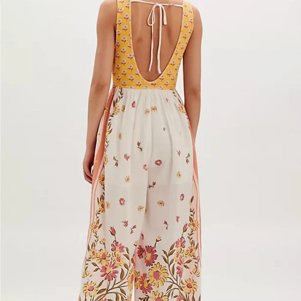 NWT - Free People - Bali‎ Honeydew Jumpsuit